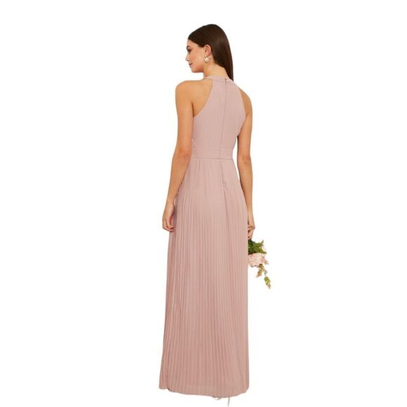 TFNC Prague Maxi Dress Light Grey‎ Size Small UK 8 - Picture 7 of 12